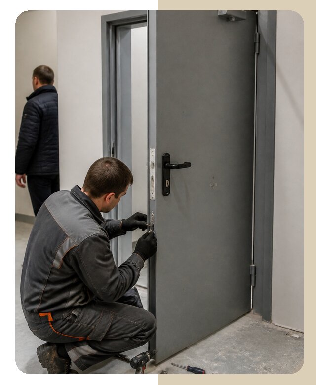 Ремонт противопожарной двери в Благовещенске по цене 6602 р. | ДвериЛегко-Бгн