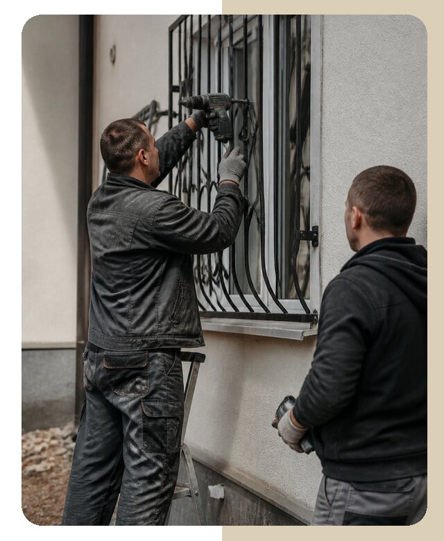Установка наружных решеток в Благовещенске от 4977 р. | ДвериЛегко-Бгн